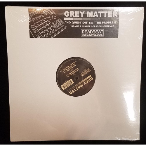 Grey Matter - No Question - 12" Vinyl