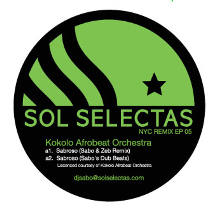 DJ Sabo - Sol Selectas #5 - 12" Vinyl