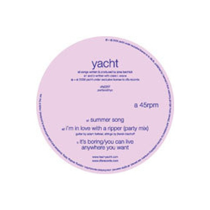 Yacht - Summer Song - 12" Vinyl