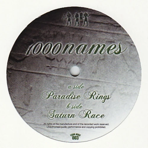 1000names - Paradise Rings - 10" Vinyl