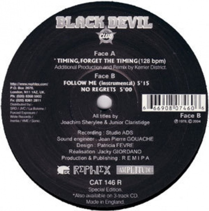 Black Devil - Disco Club Kerrier RMX - 12" Vinyl