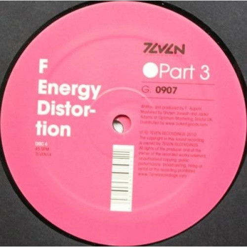 F - Energy Distortion Part 3 - 2x LP Vinyl