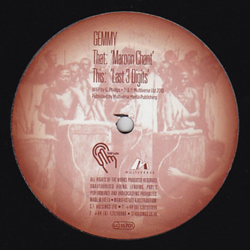 Gemmy - Maroon Chant - 12" Vinyl