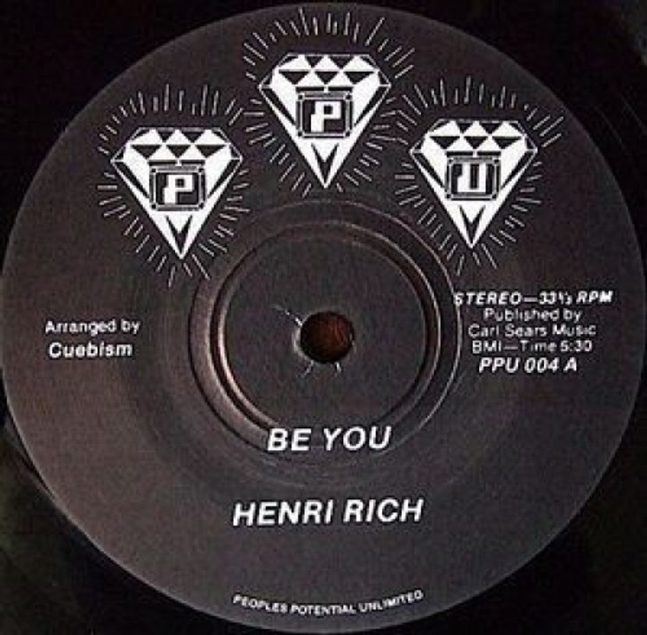 Henri Rich - Be You - 7" Vinyl