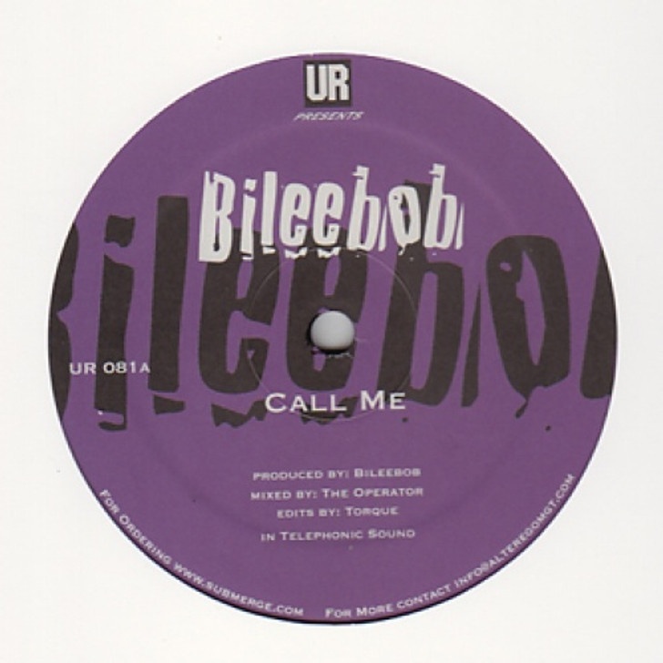 Bileebob - Call Me - 12" Vinyl