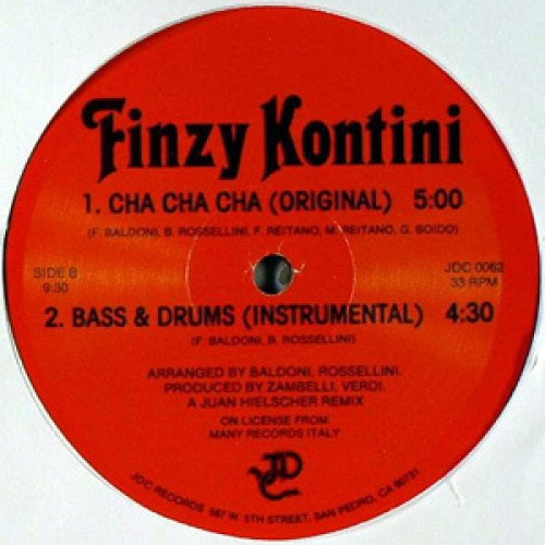 Finzy Kontini - Cha Cha Cha - 12" Vinyl