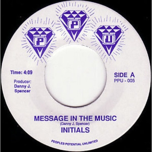 Initials - Message - 7" Vinyl