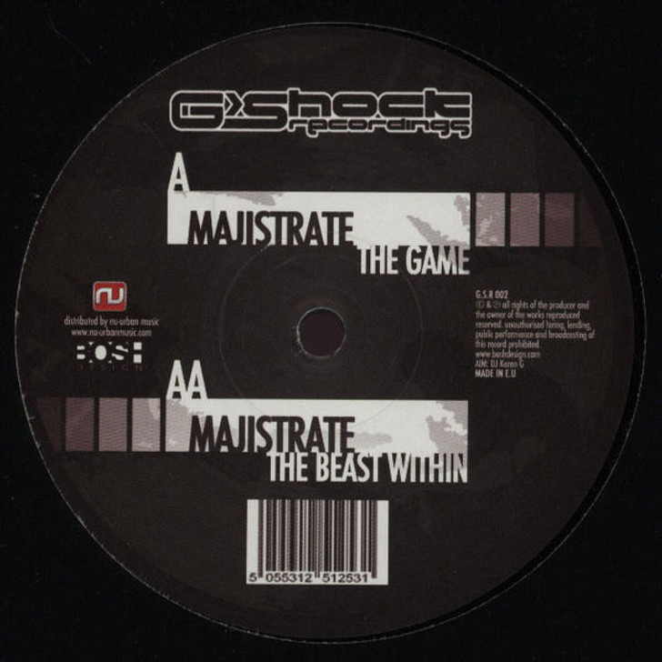 Majistrate - The Game/The Beast - 12" Vinyl