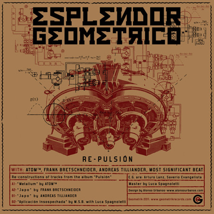 Esplendor Geometrico - Re-Pulsion - 10" Vinyl