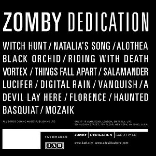 Zomby - Dedication - 2x LP Vinyl