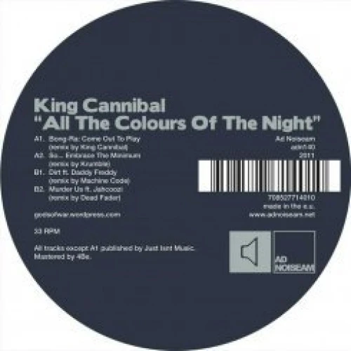 King Cannibal - All The Colours Of The Night - 12" Vinyl