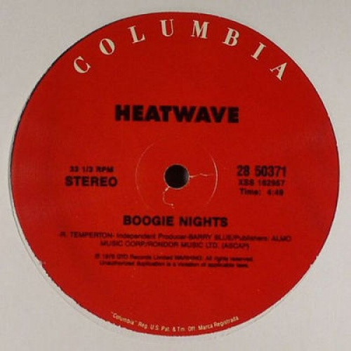 Heatwave - Boogie NightHeatwaveoo Hot to Handle - 12" Vinyl
