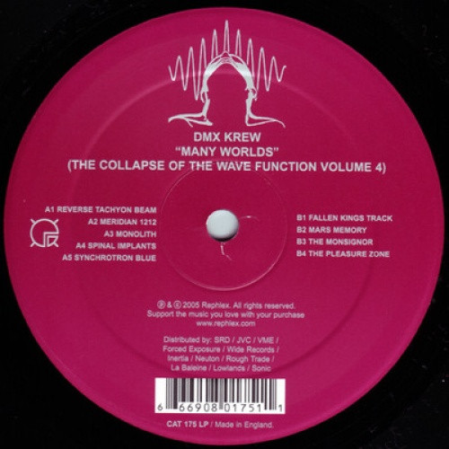 Dmx Krew - Many Worlds - LP Vinyl