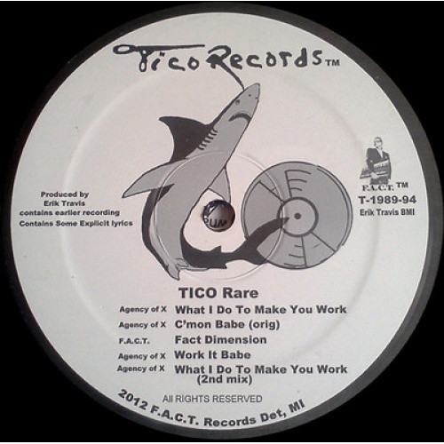 Erik Travis - Tico Rare - LP Vinyl