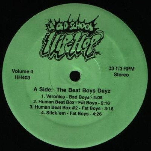 Old School Hip Hop - Vol 4 - 12" Vinyl