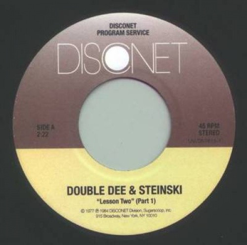 Double D & Steinski - Lesson Two - 7" Vinyl
