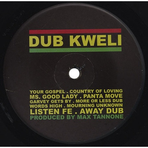Talib Kweli/Max Tannone - DUB KWELI - LP Vinyl