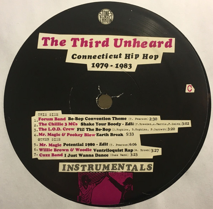 Various Artists - The Third Unheard: Connecticut Hip Hop 1979-1983 Instrumentals - 2x LP Vinyl