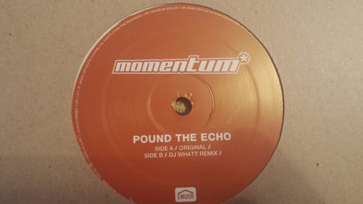 DJ Momentum - Pound The Echo - 12" Vinyl