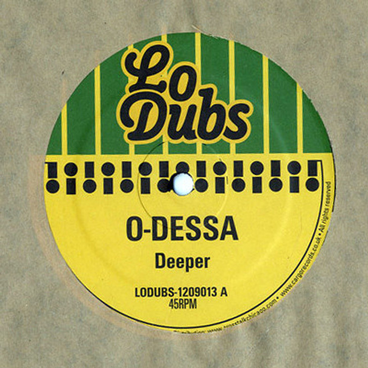 O-Dessa - Deeper/Million Dollarz - 12" Vinyl