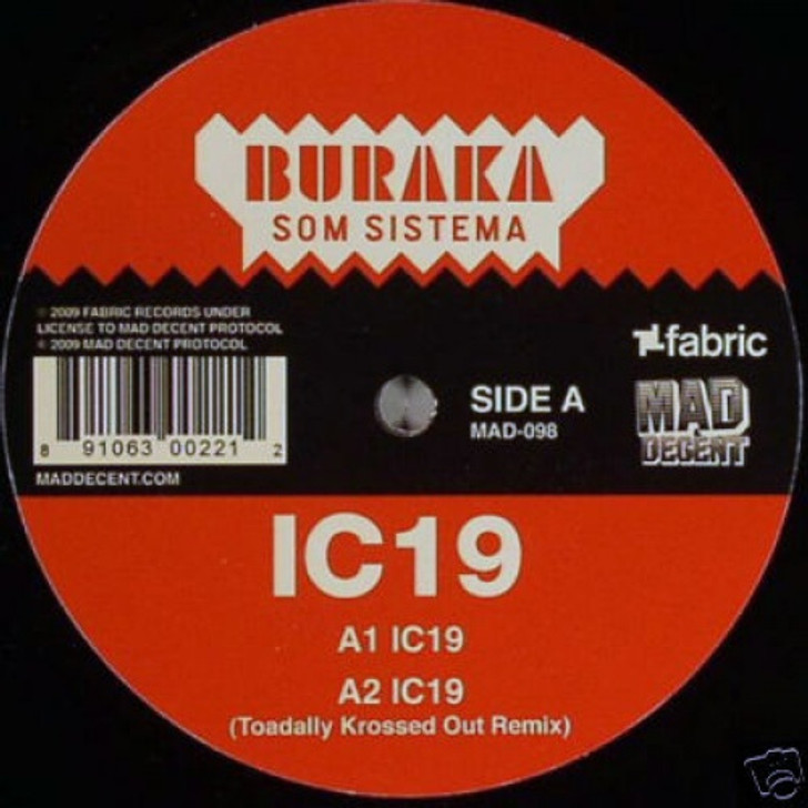 Buraka Som Sistema - IC19 - 12" Vinyl