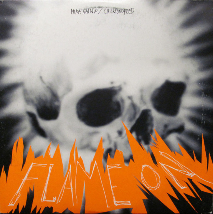 Chicks On Speed/Mika Vainio - FLAME ON - 10" Vinyl