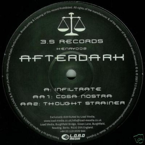 Afterdark - Infiltrate/Costra Nostra - 12" Vinyl