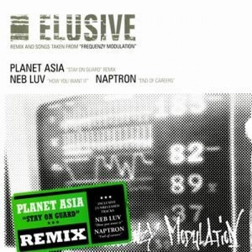 Elusive/Planet Asia - Stay On Guard RMX - 12" Vinyl