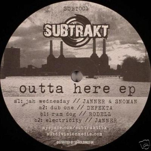 Janner/Snoman/Rodell/Defekta - Outta Here - 12" Vinyl