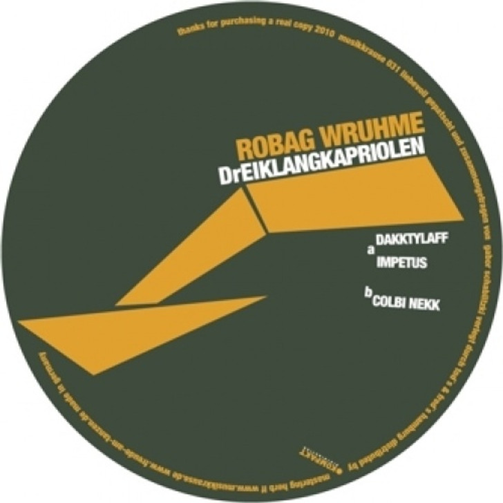 Robag Wruhme - Dreiklangkapriolen - 12" Vinyl