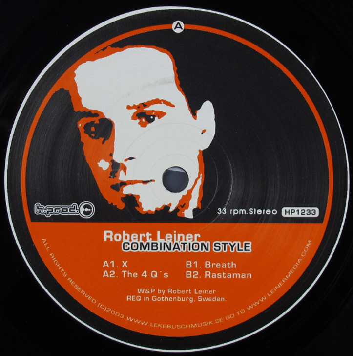 Robert Leiner - Combination Style - 12" Vinyl
