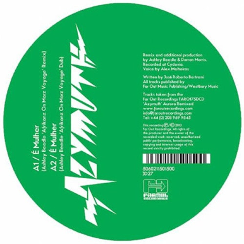Azymuth - Aurora Remixed - 12" Vinyl