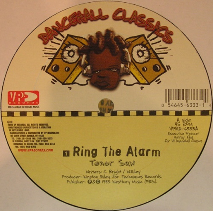 Tenor Saw - Ring the Alarm - 12" Vinyl