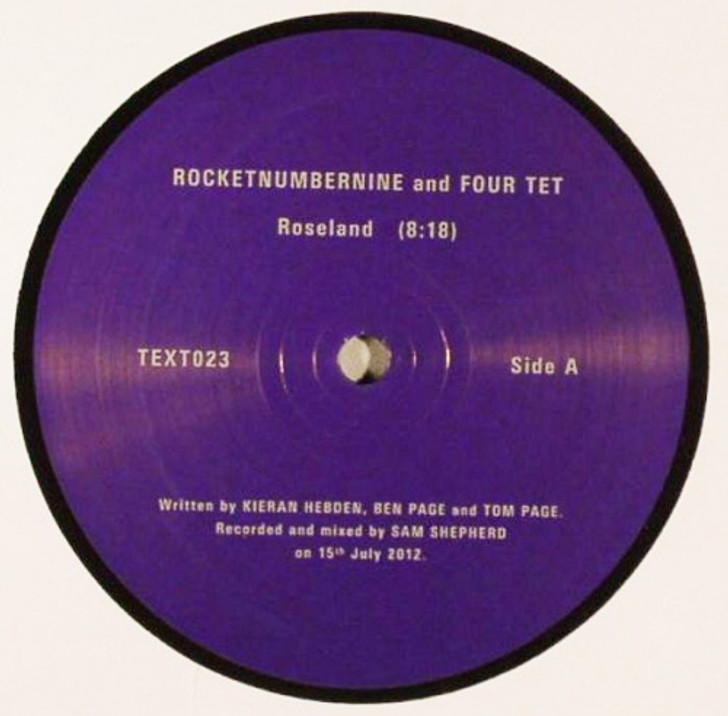 Rocketnumbernine & Four Tet - Roseland/Metropolis - 12" Vinyl