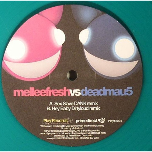 Deadmau5 & Mellefresh - Sex Slave Remixes - 10" Vinyl