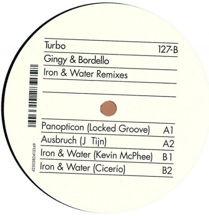 Gingy & Bordello - Iron & Water Remixes - 12" Vinyl