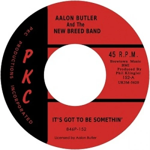 Aalon Butler & The New Breed Band - It's Got To Be Something - 7" Vinyl