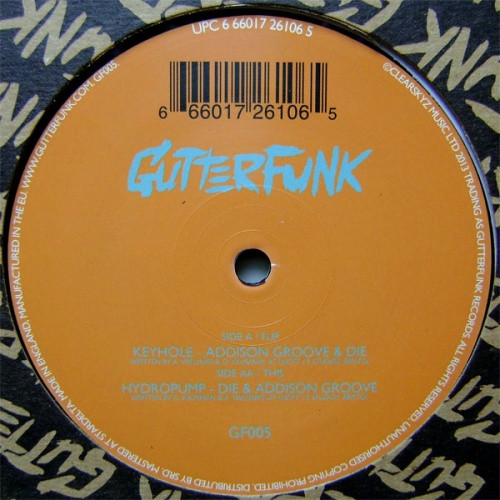 Addison Groove & DJ Die - Keyhole/HydroPump - 12" Vinyl