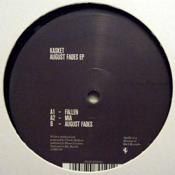 Kasket - August Fades - 12" Vinyl