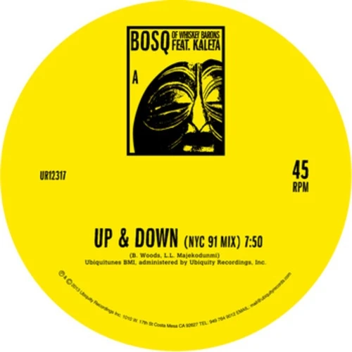 Bosq of Whiskey Barons - Up & Down - 12" Vinyl