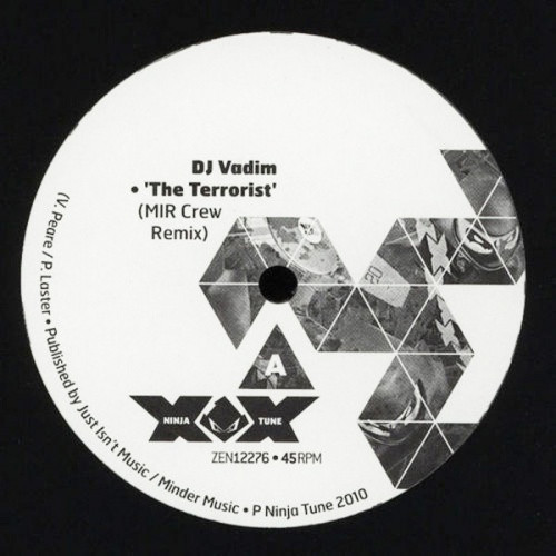 DJ Vadim - The Terrorist Remixes - 12" Vinyl