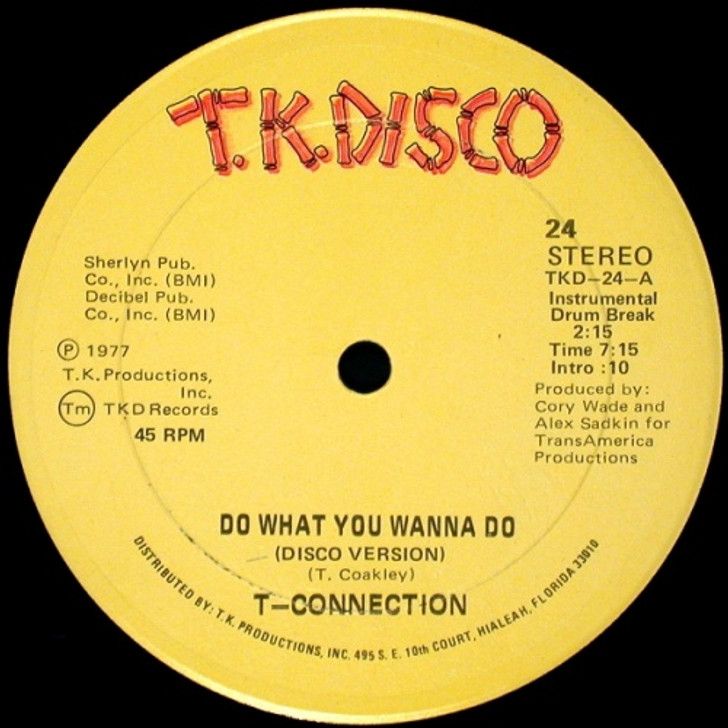 T-connection - Do What You Wanna Do - 12" Vinyl
