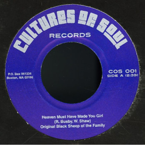 Original Black Sheep Of The Family - Heaven Must Have Made You Girl - 7" Vinyl