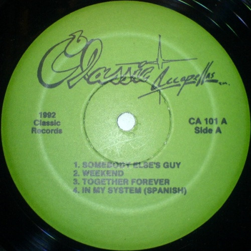 Various Artists - Classic Acapellas - 12" Vinyl