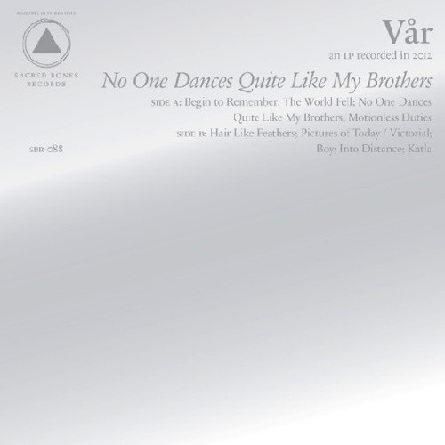 Var - No One Dances Quite Like My Brothers - LP Vinyl