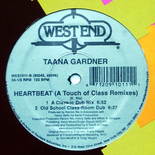 Taana Gardner - Heartbeat ATOC Rmx - 12" Vinyl