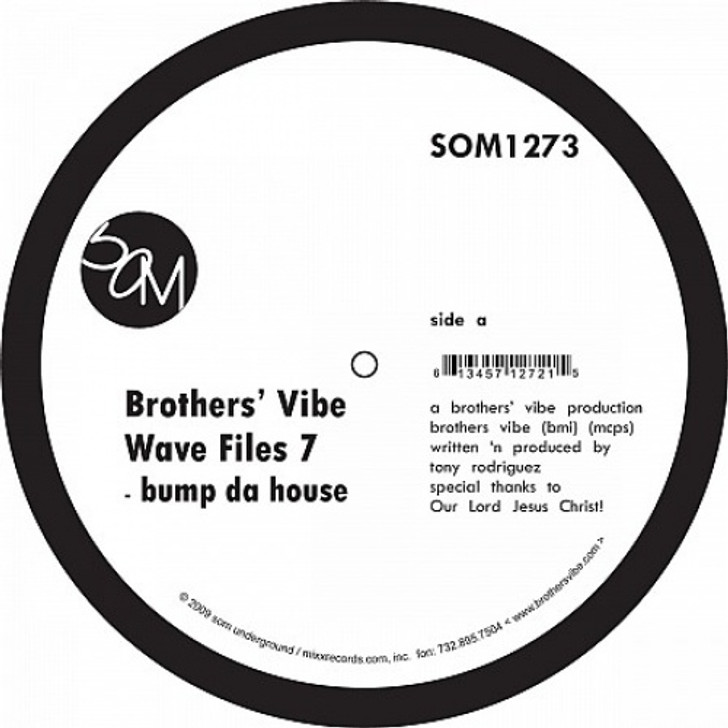 Brothers' Vibe - Wave Files 7 - 12" Vinyl