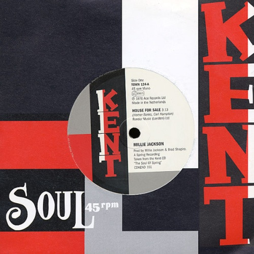 Millie Jackson House for Sale 7" Vinyl Ear Candy Music