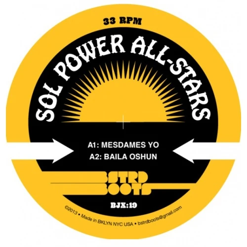 Sol Power All-Stars - Bstrd 19 - 12" Vinyl