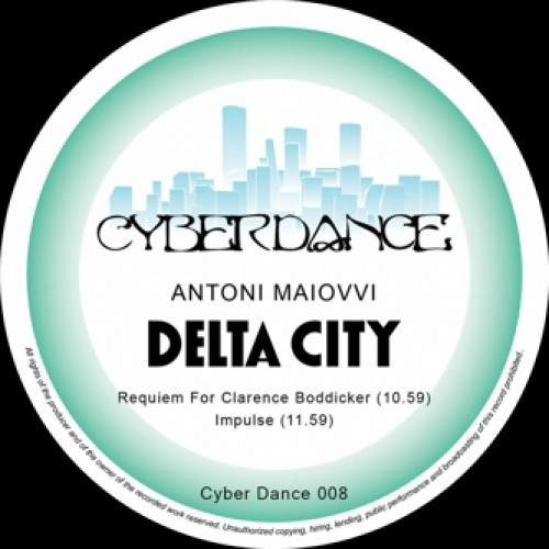 Antoni Maiovvi - Delta City - 12" Vinyl
